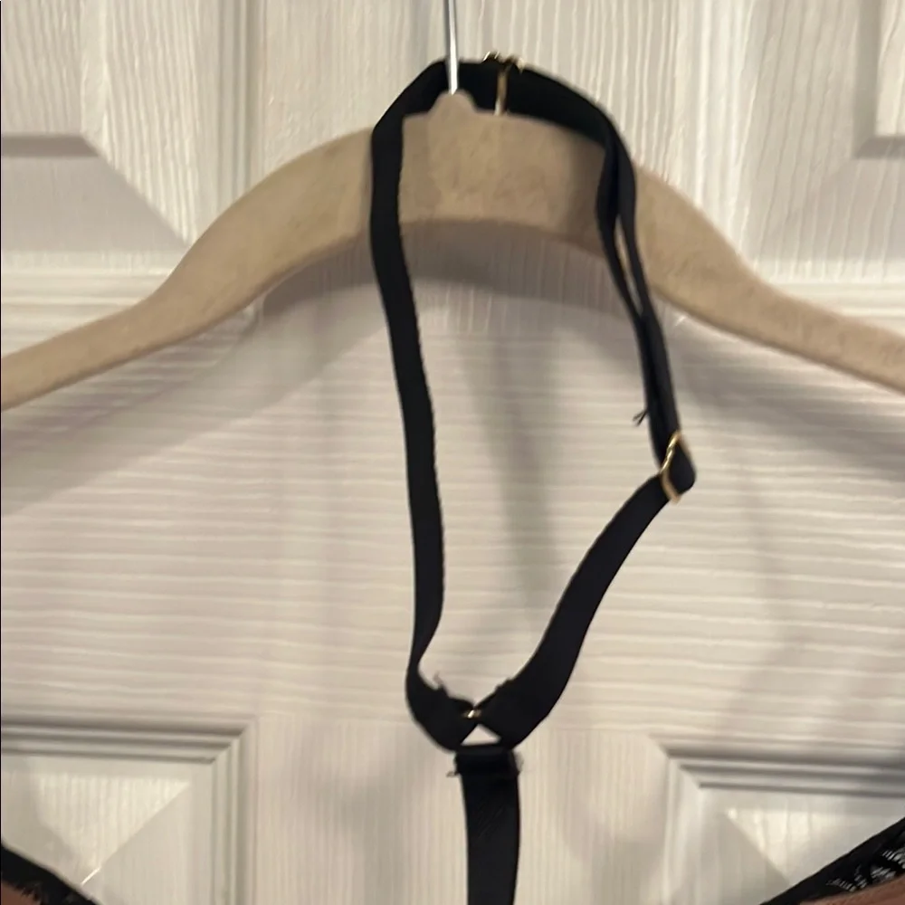 Adore Me Black Lace Full Coverage Bra